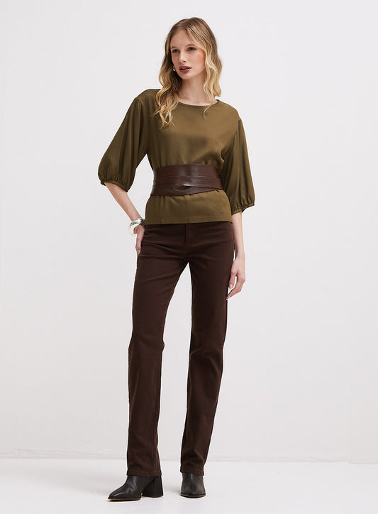 Calça Sarja Forum Feminina Slim - Marisa