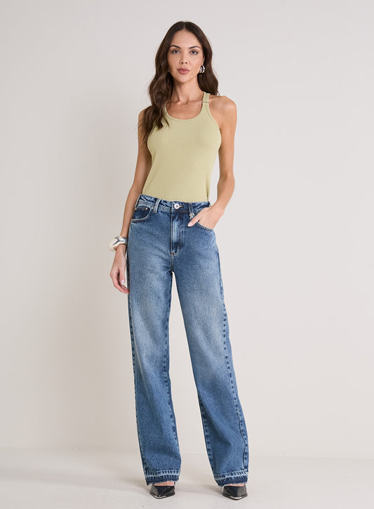 Calça Jeans Forum Feminina Lavagem Clara - Bella